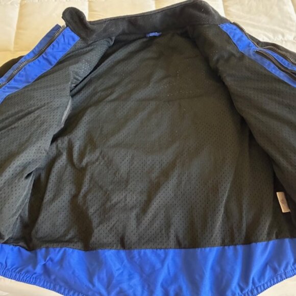 MSR XC Trans Jak Full Zip Riding Jacket Blue Black Mens Large - Picture 3 of 4